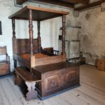 Bed down for the day at Chillon castle