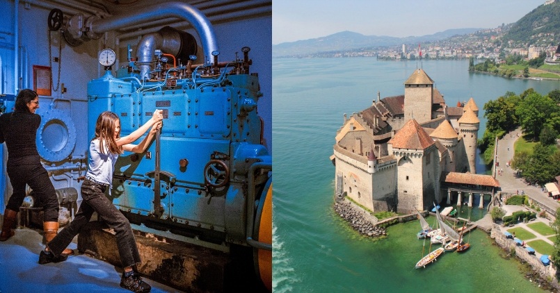 Combined ticket: Fort de Chillon / Chillon Castle