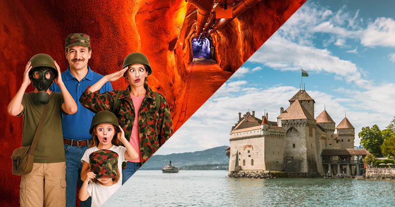 COMBINED TICKET CHILLON CASTLE & FORT 